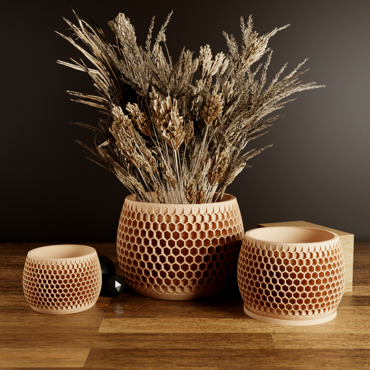 Modern Geometric Planter | Honeycomb Collection
