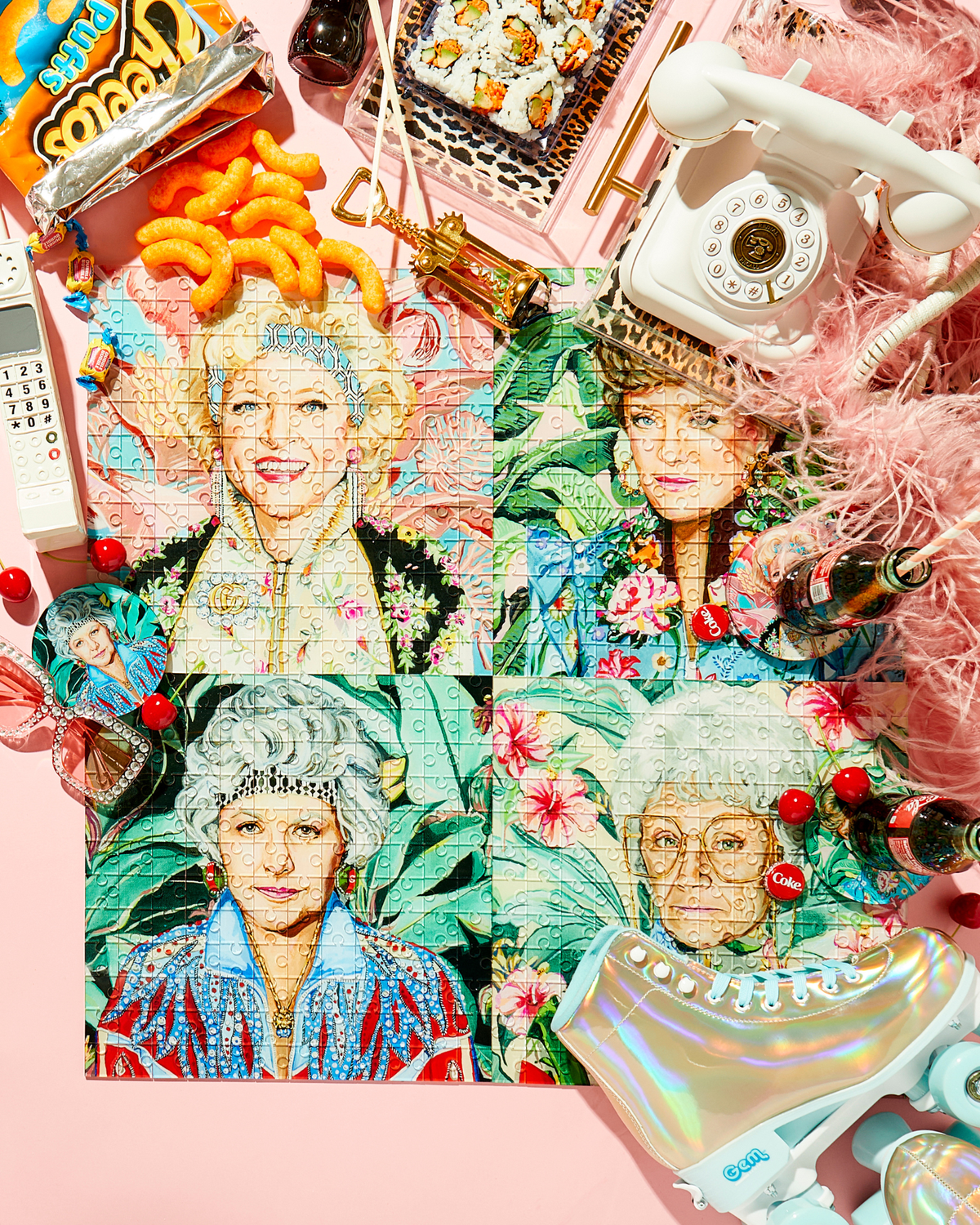 Golden Gals Acrylic Puzzle