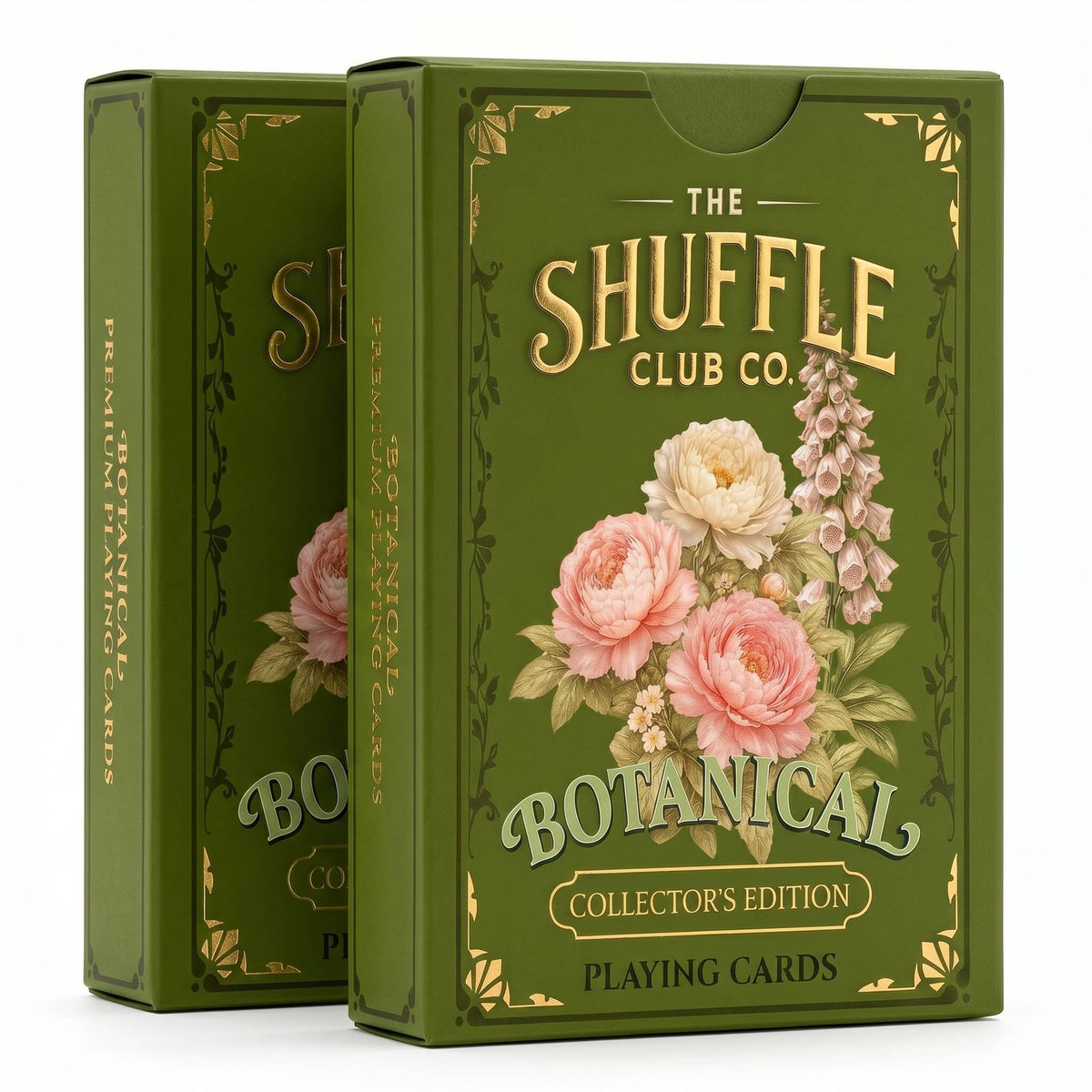 Botanical Playing Cards – Floral & Plant Illustrated Deck