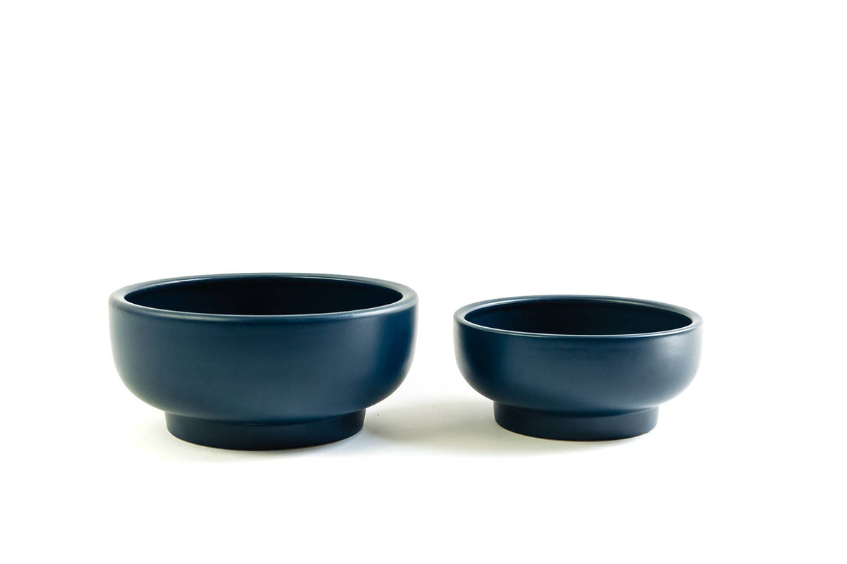 White 9” Pedestal Bowl