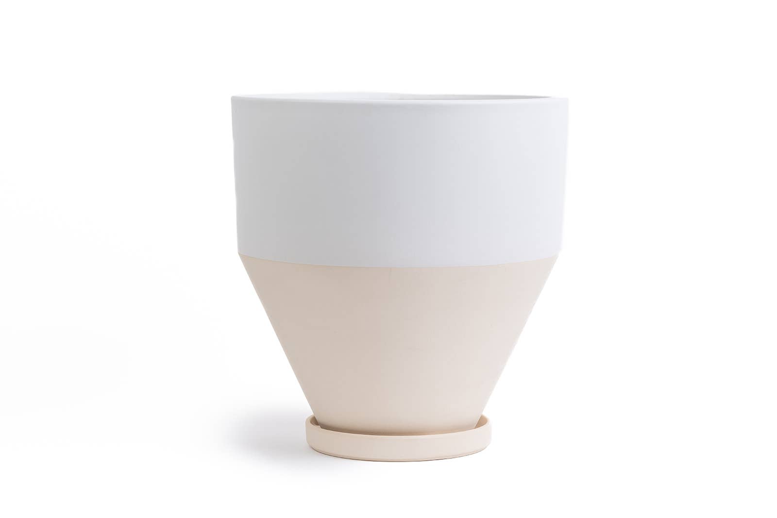 4.5" Top Half White MP Pot