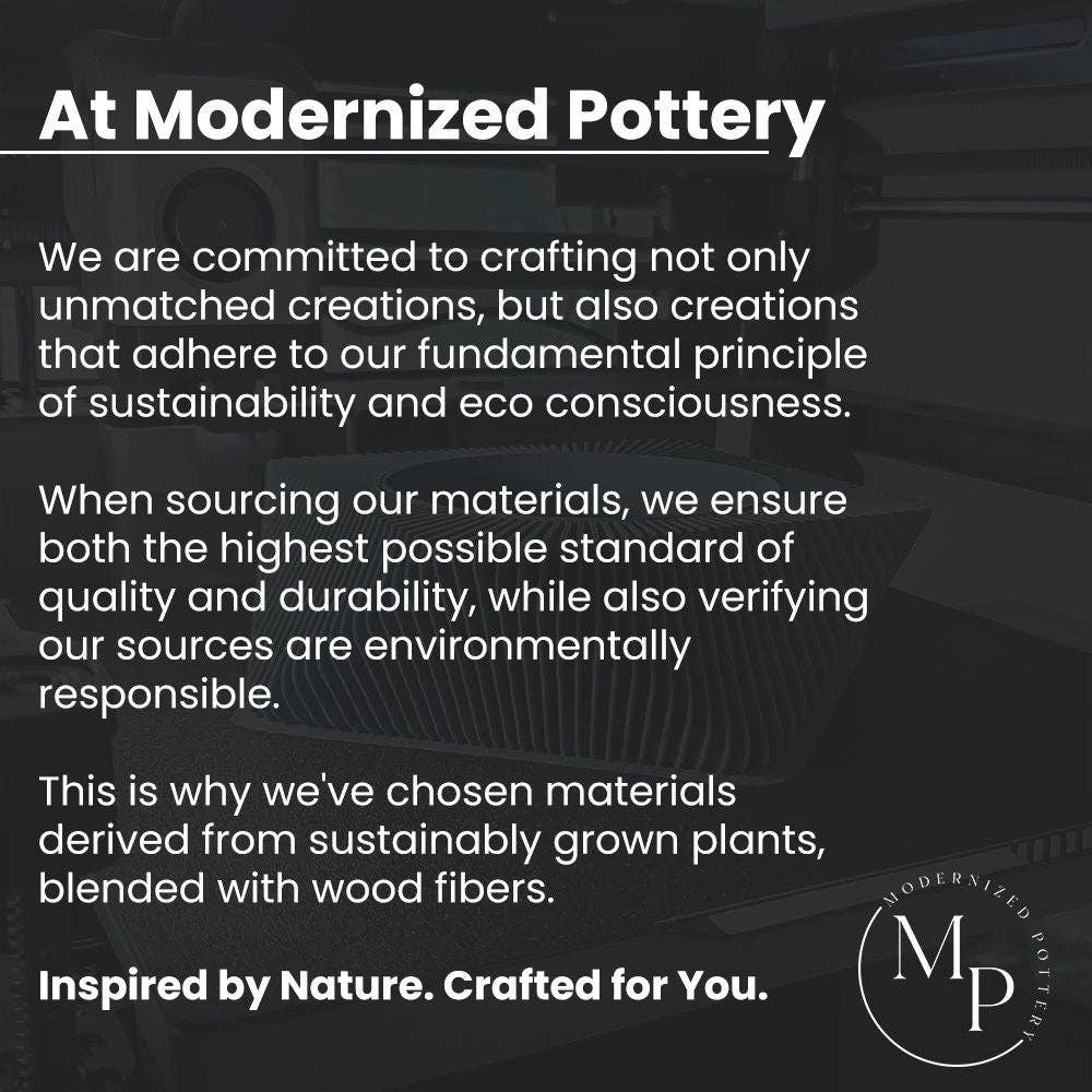Modern Indoor Planter | Triple BUBBLES Collection