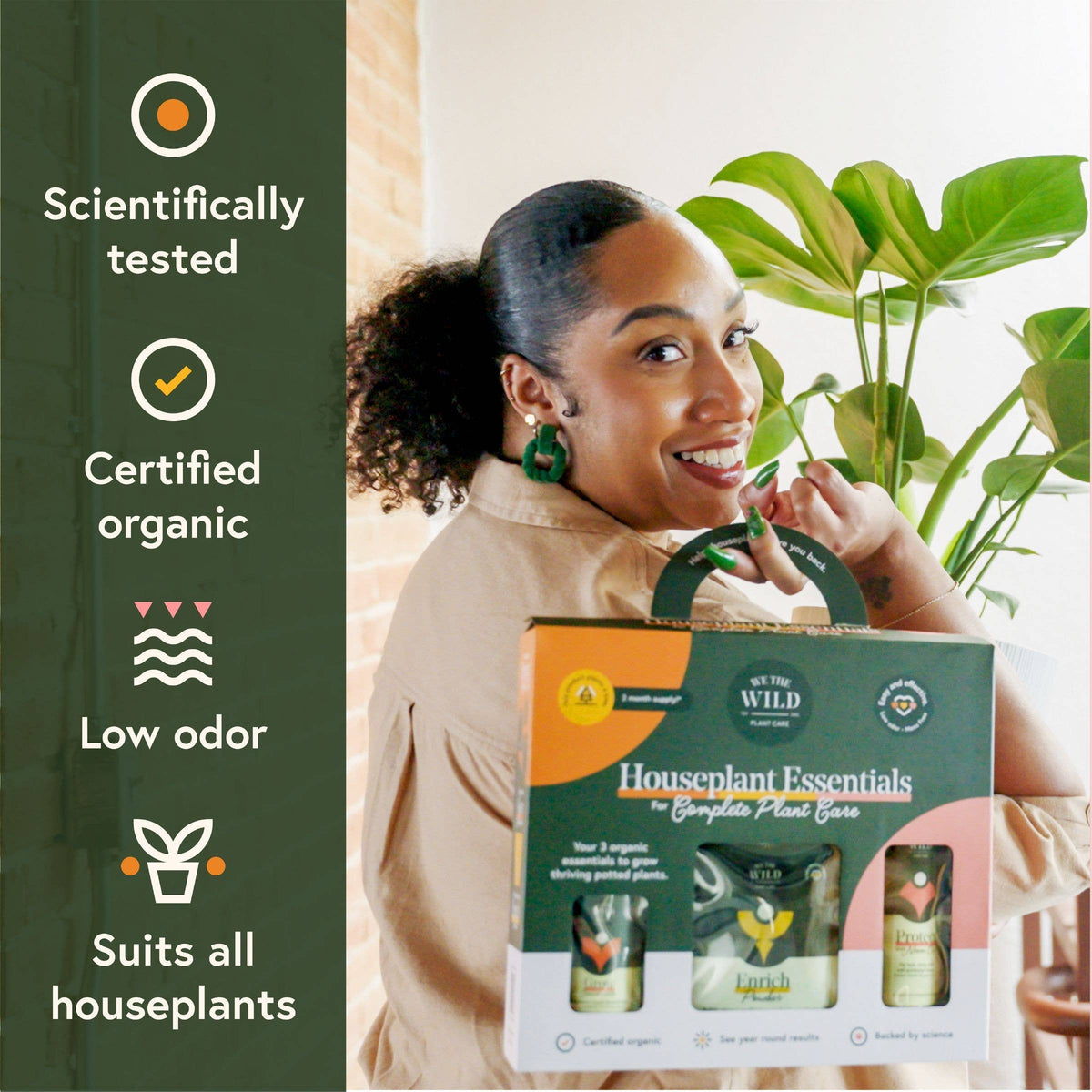 Houseplant Care Essentials Organic Starter Kit
