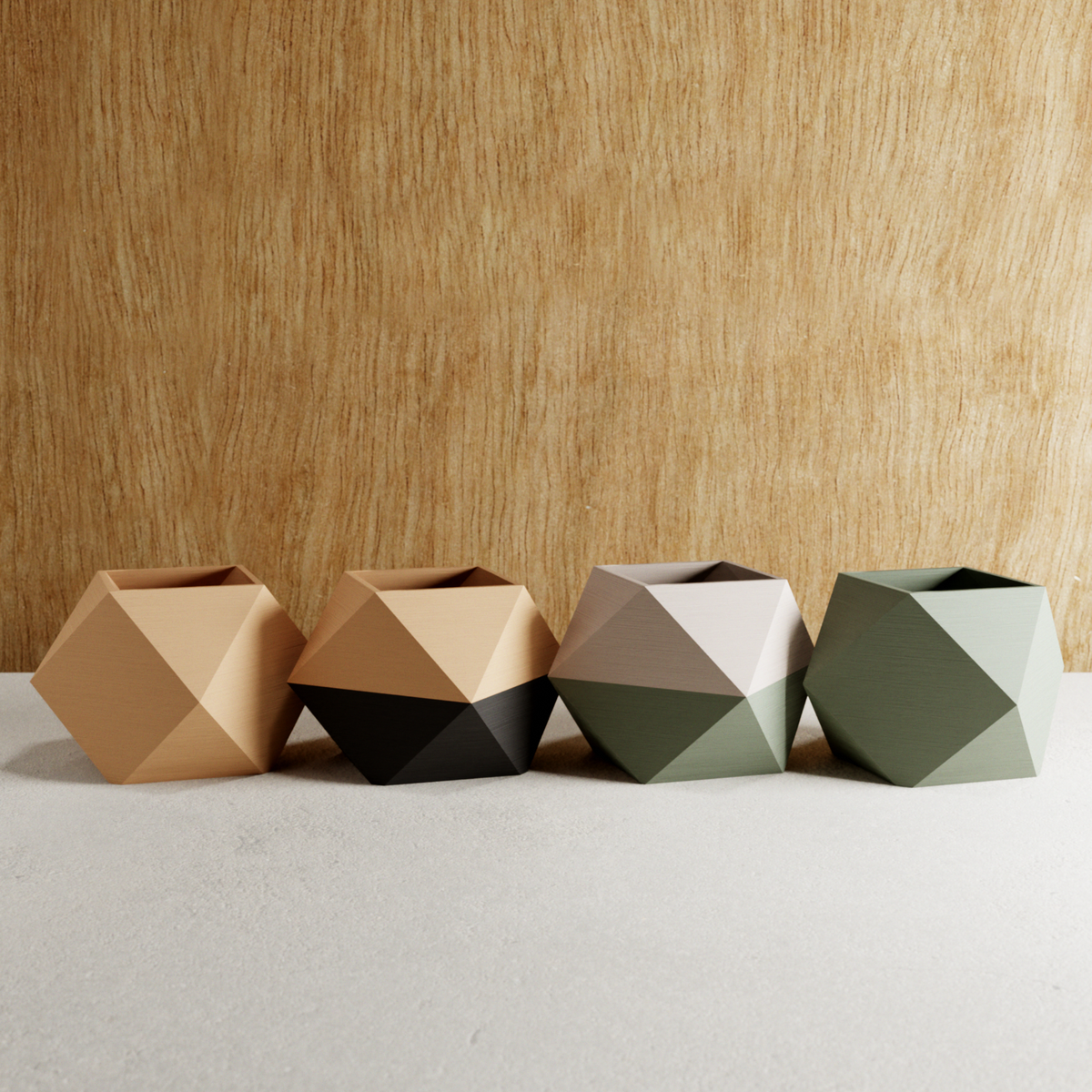 Modern Geometric Planter | ICO Collection