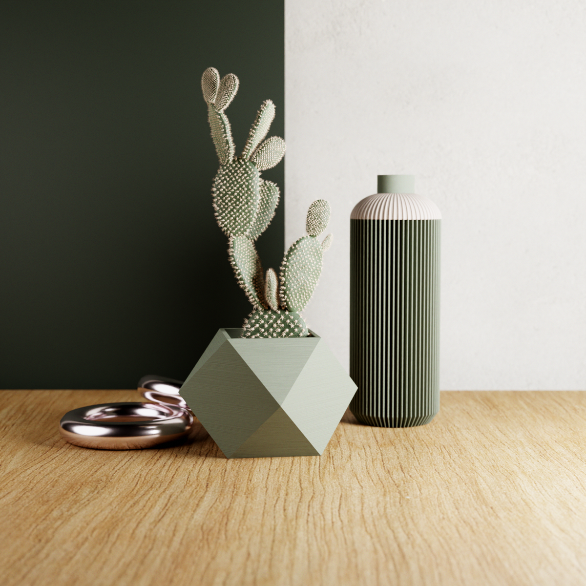 Modern Geometric Planter | ICO Collection