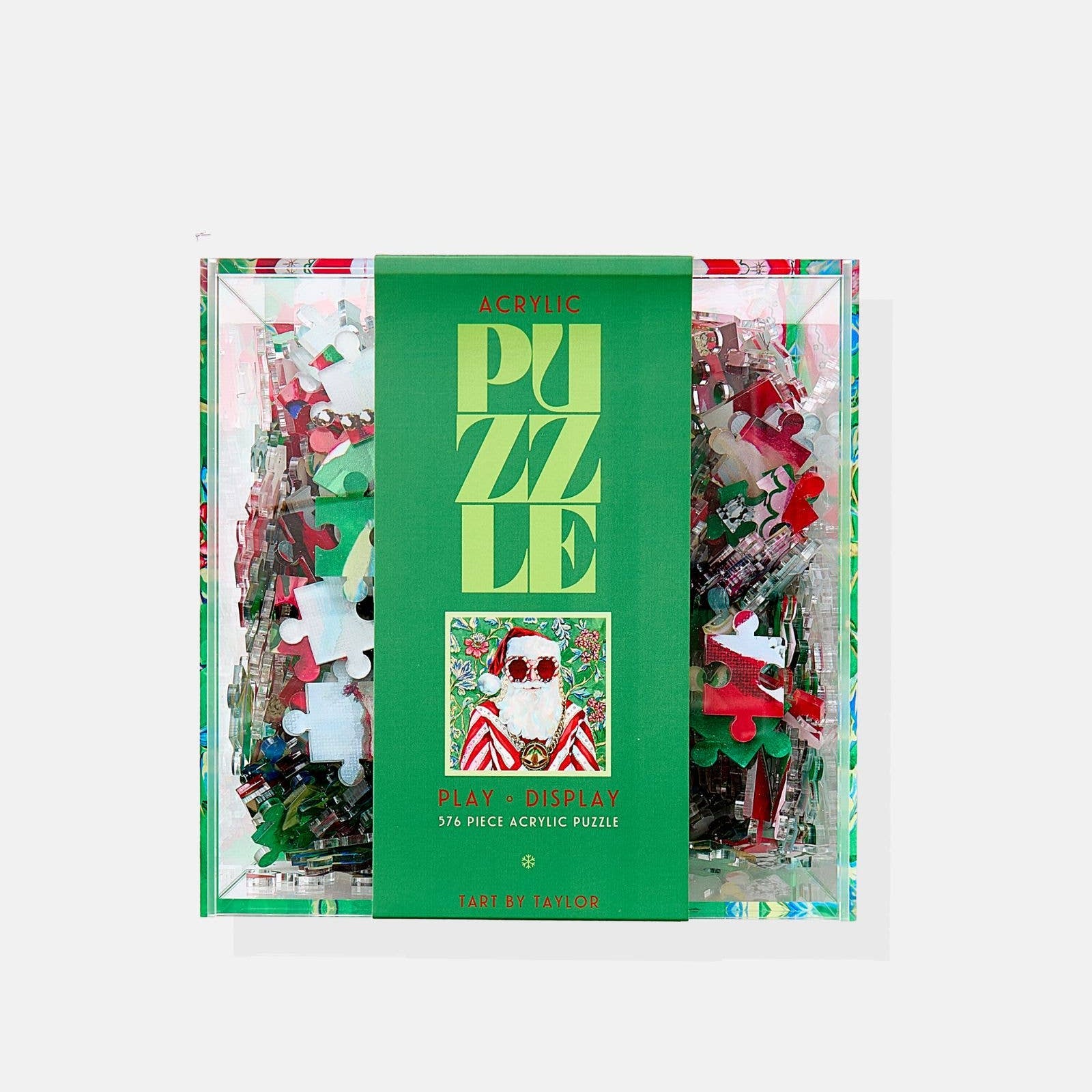 Swanky Santa Acrylic Puzzle