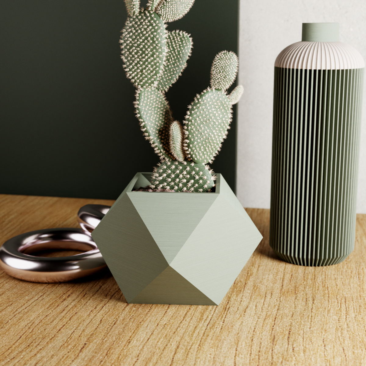 Modern Geometric Planter | ICO Collection