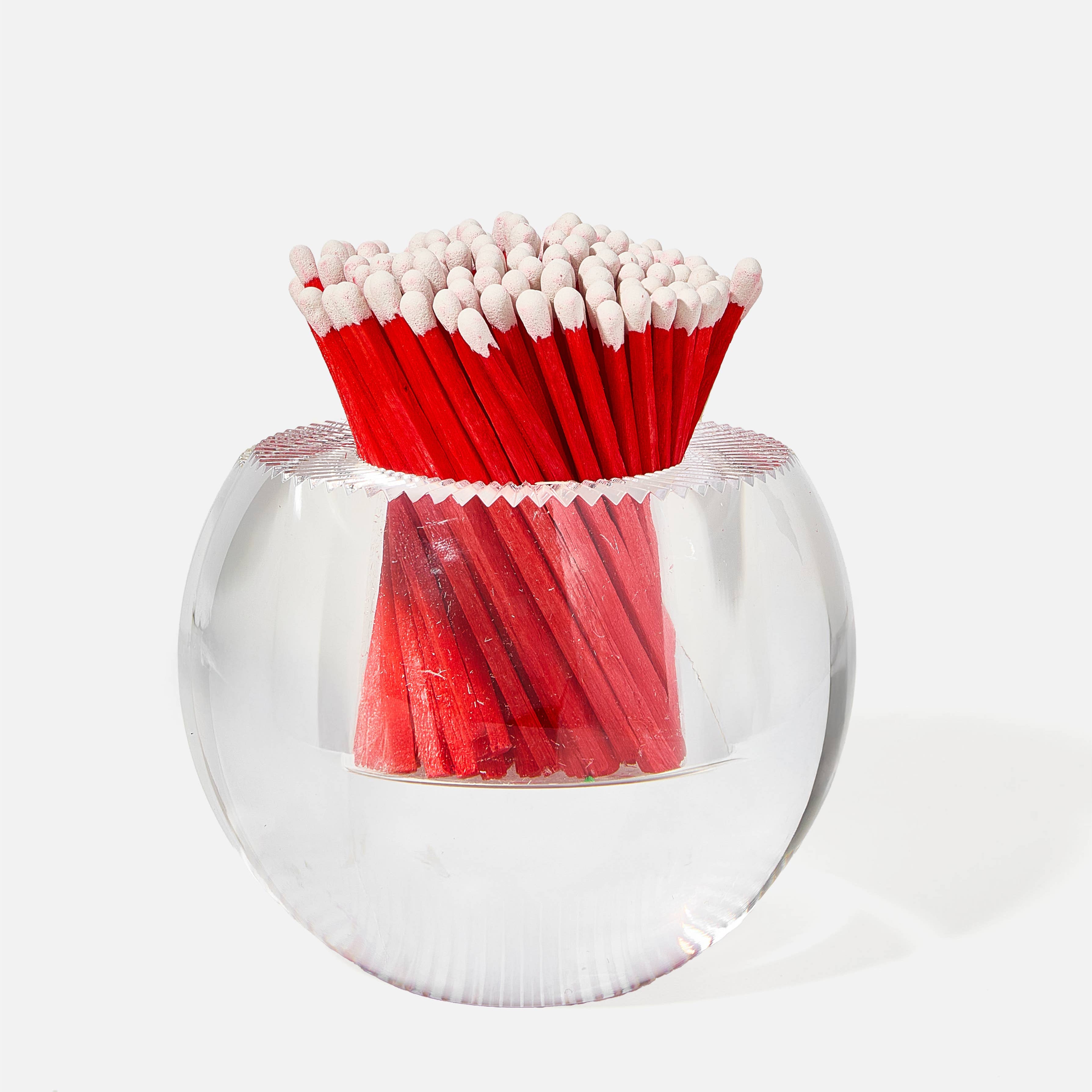 Round Match Striker - Candy Cane Matches